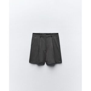 Zara Black Tailored Shorts